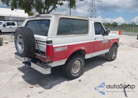 1992 Ford Bronco U100 from USA, damaged, VIN 1FMEU15N4NLA30320
